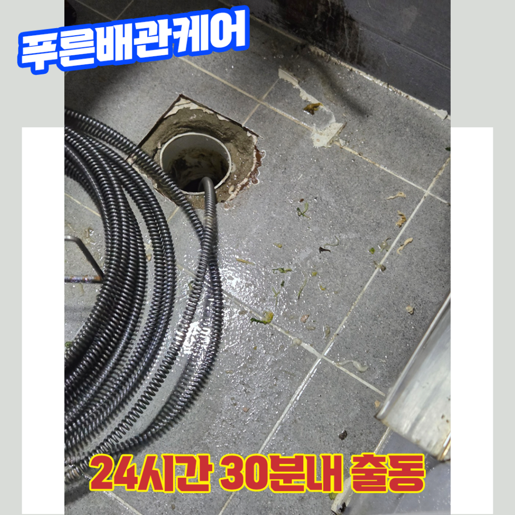 일산하수구뚫는업체