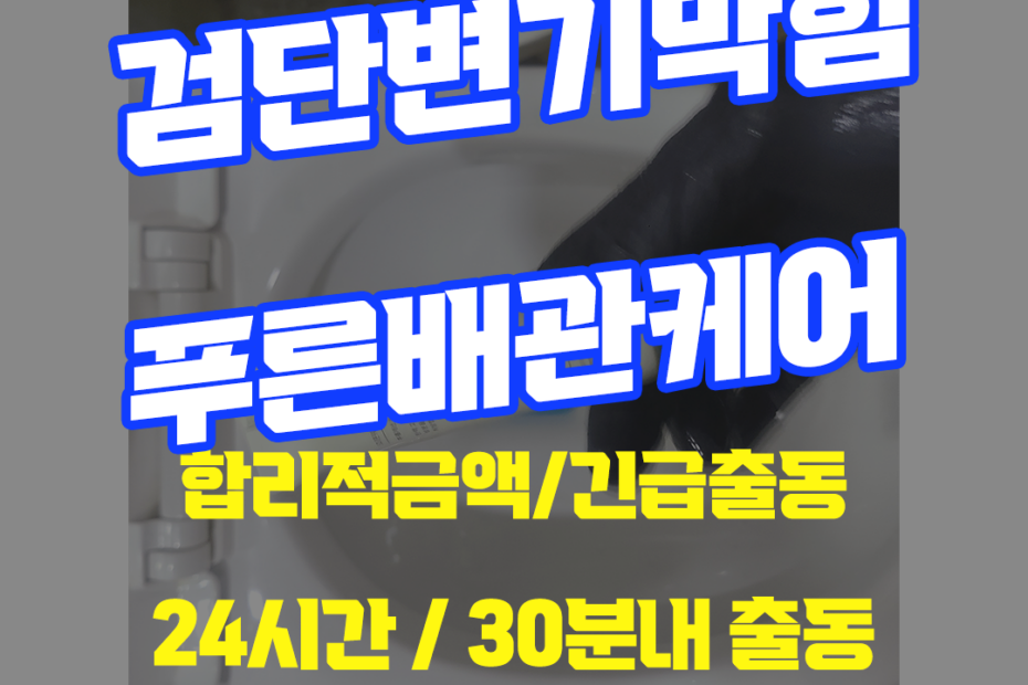 검단변기막힘