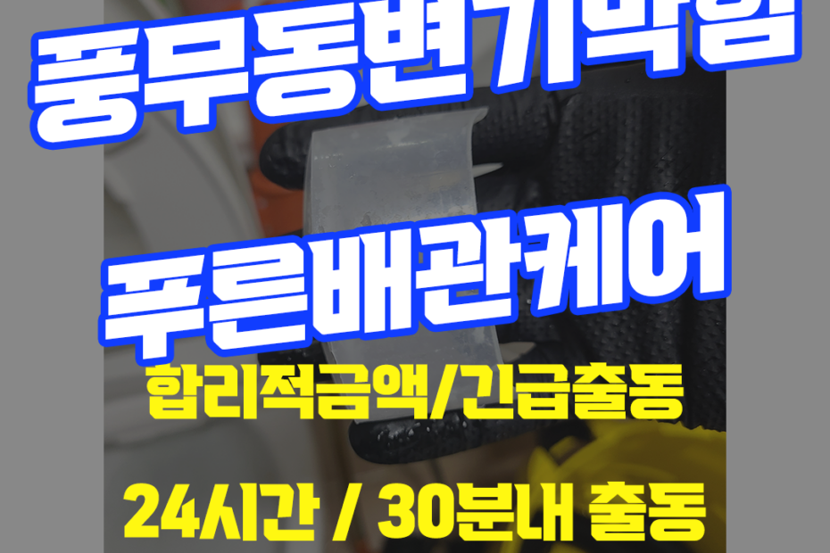 풍무동변기막힘