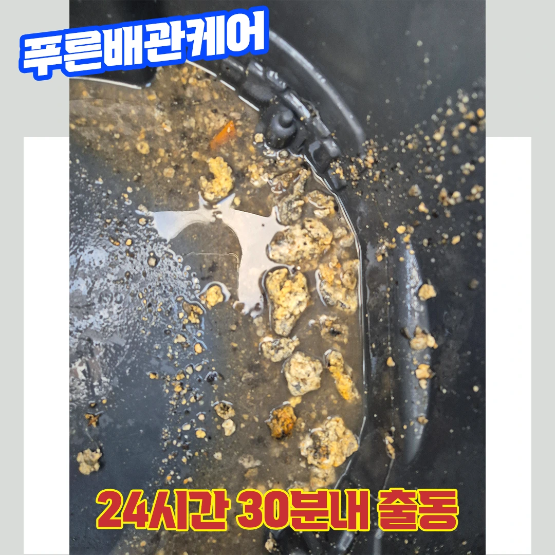 캠핑장싱크대막힘