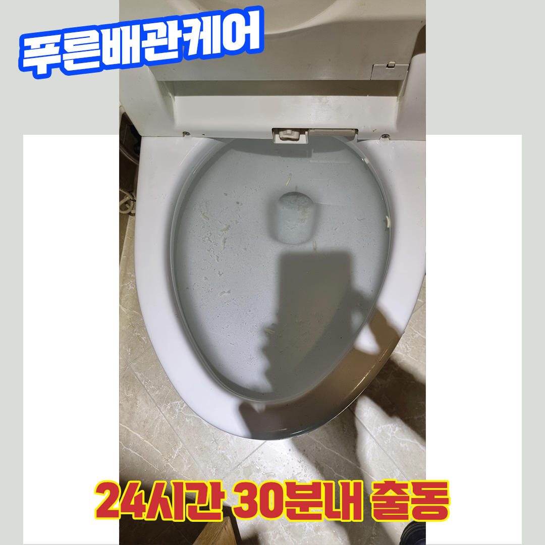배곧변기막힘