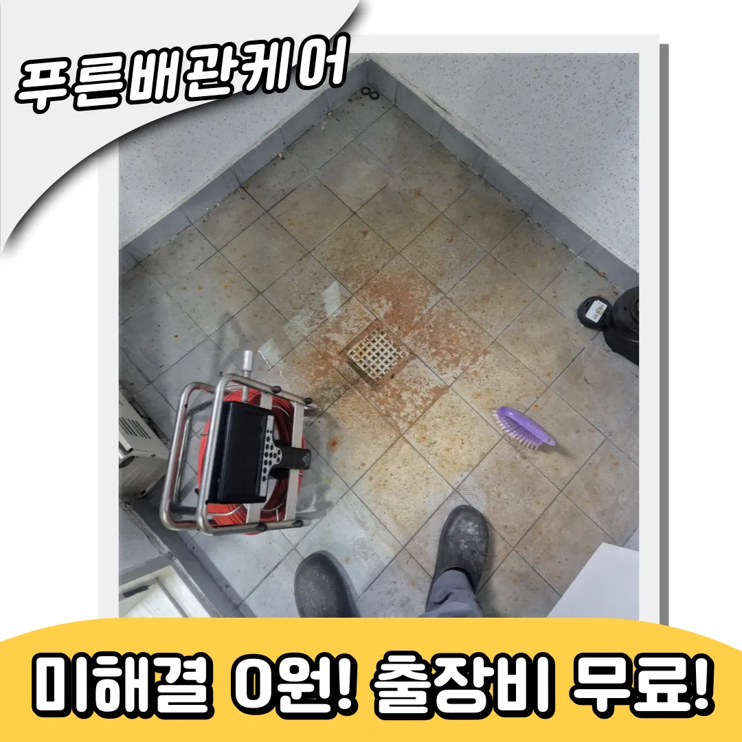 홍대하수구역류