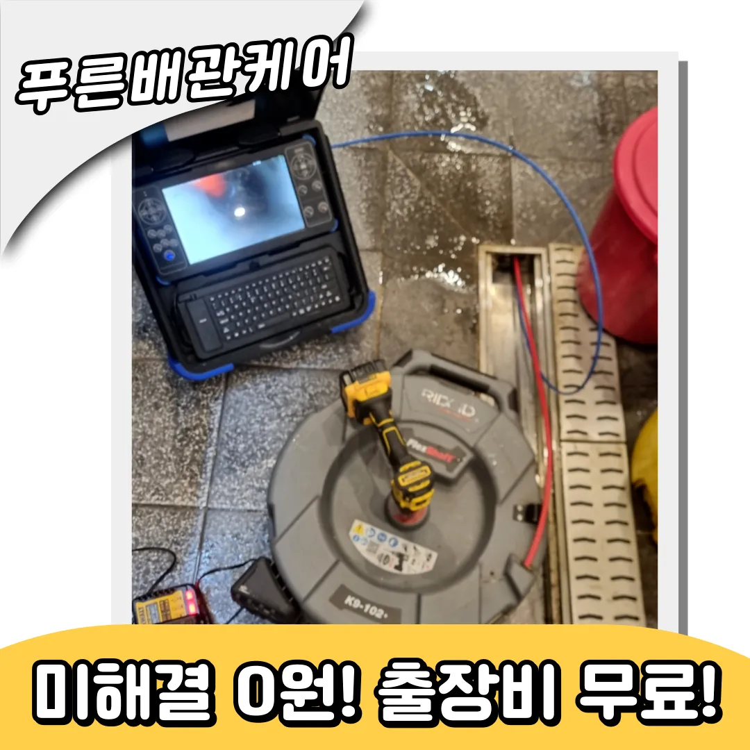 하수구역류해결