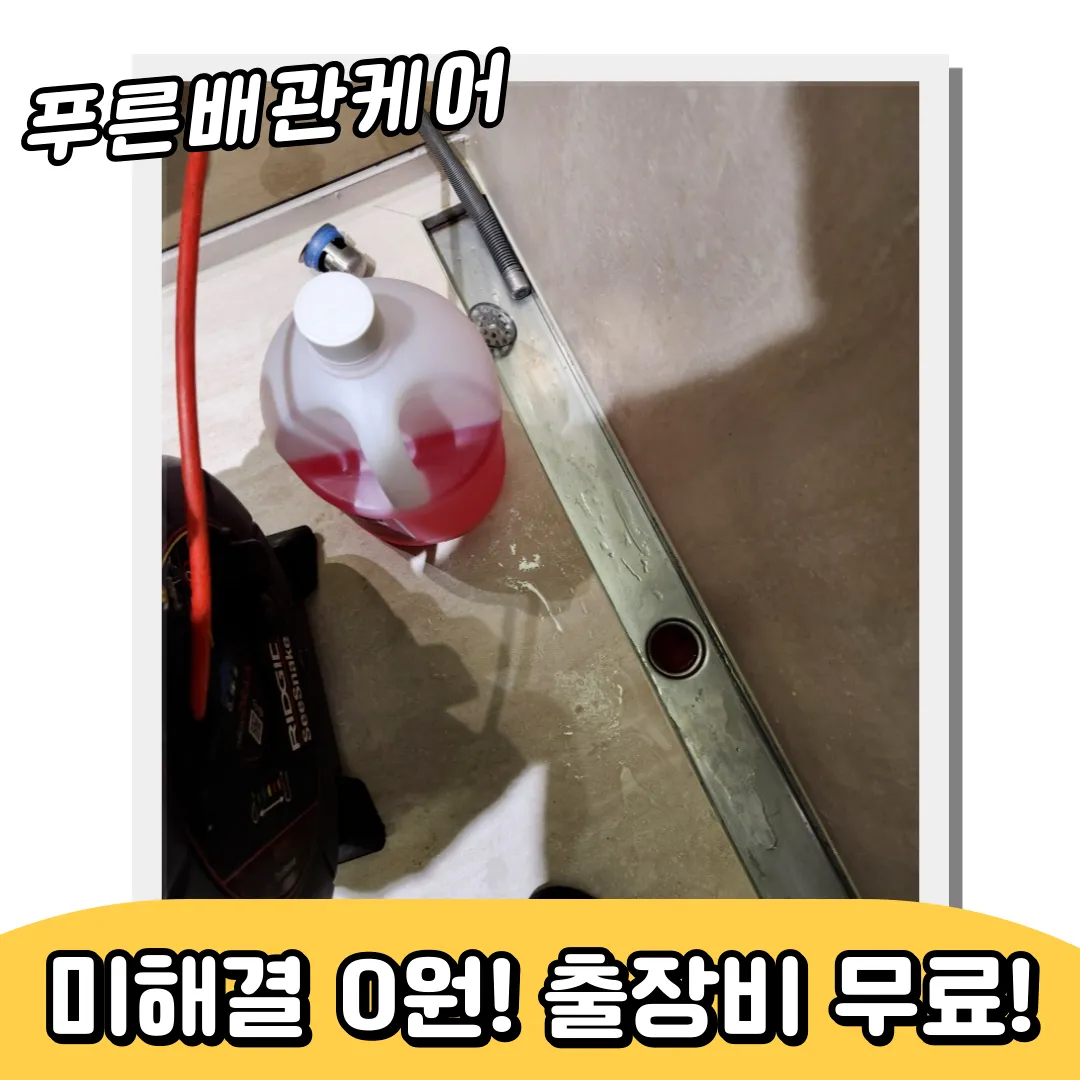 강동구하수구역류