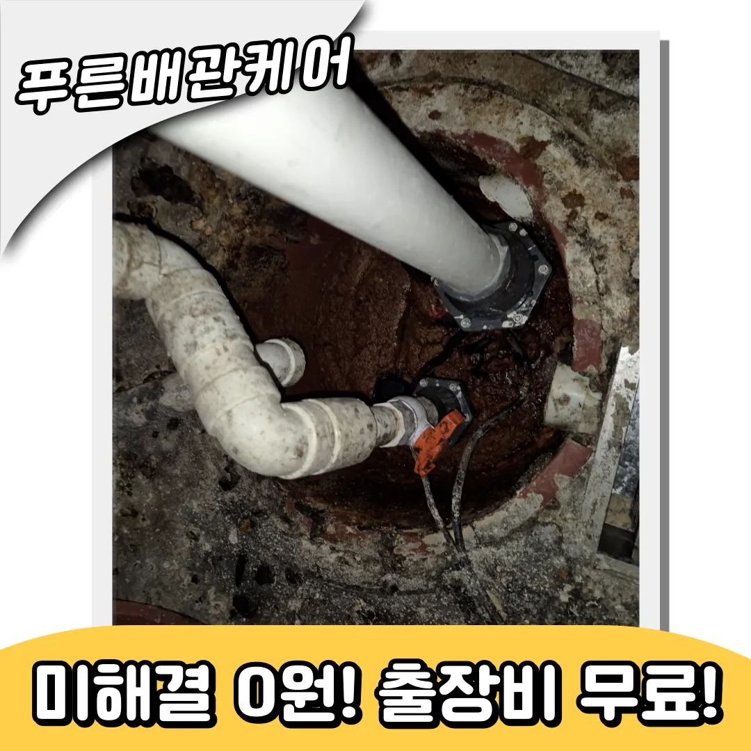 하수구역류해결방법