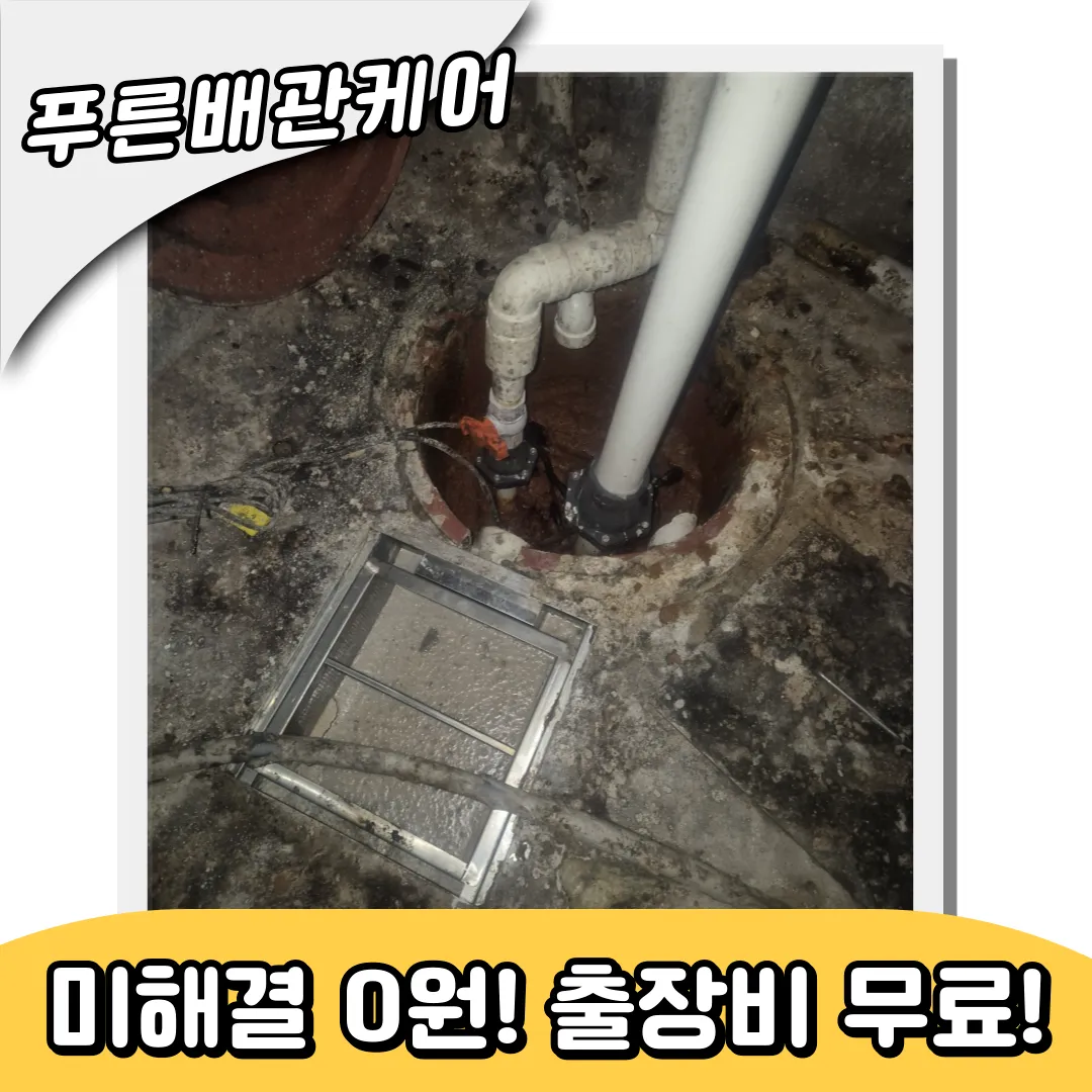 인천중구하수구역류