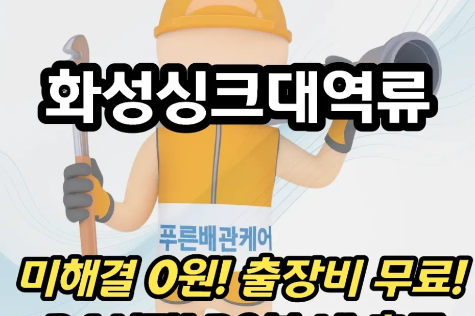 화성싱크대역류