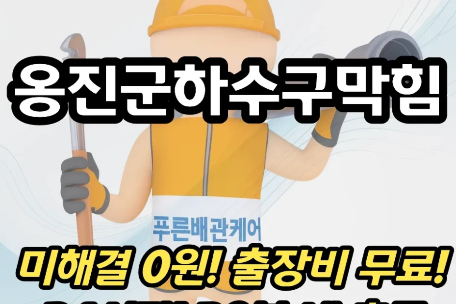 옹진군하수구막힘