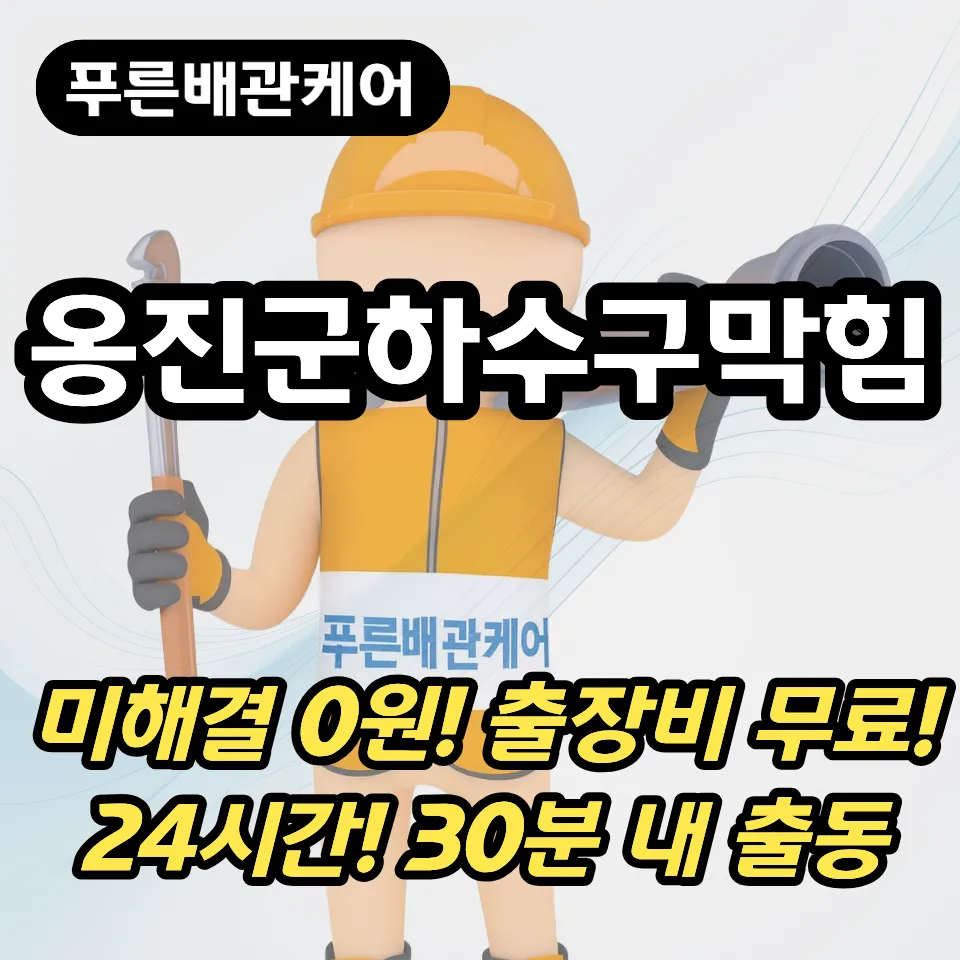 옹진군하수구막힘