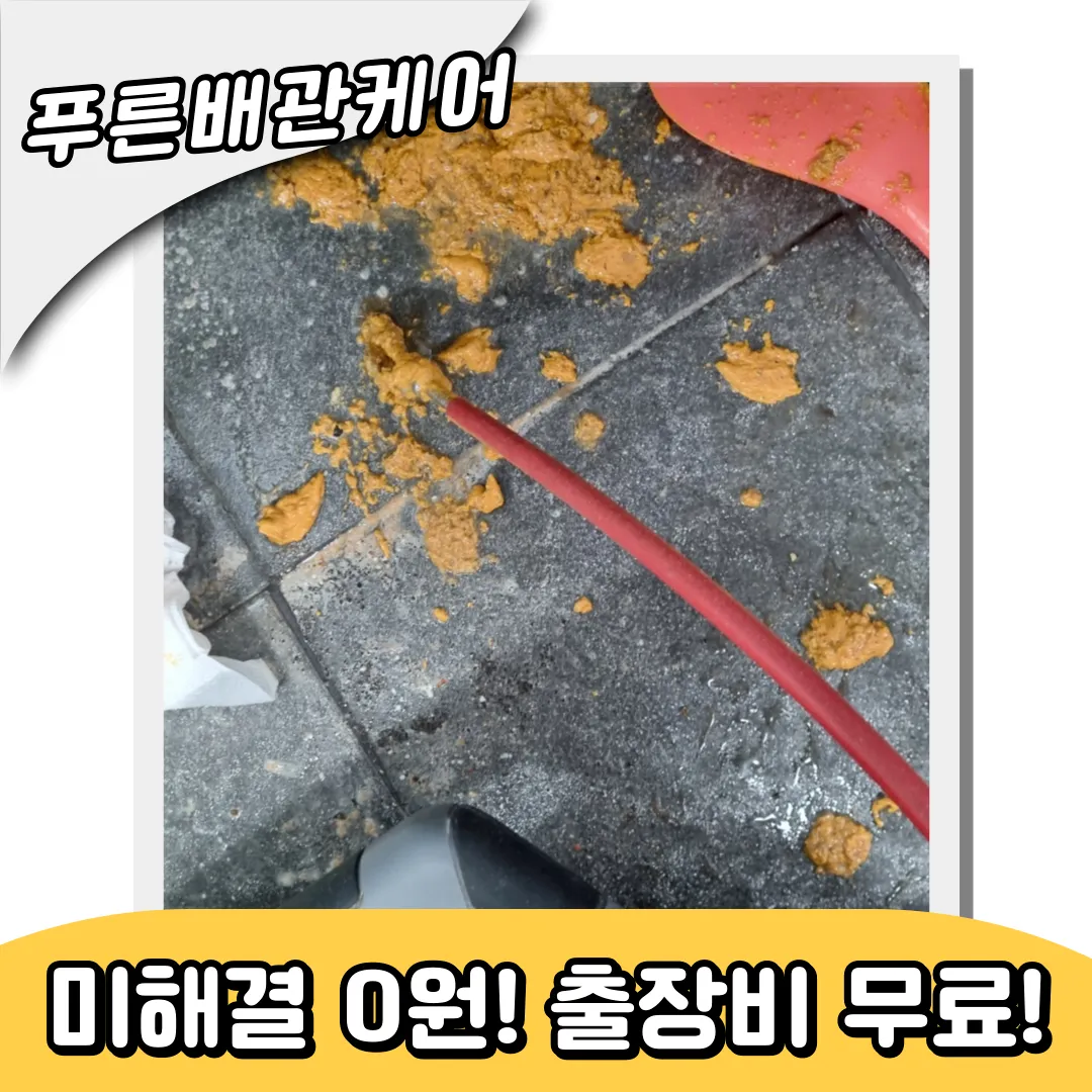 동춘동하수구역류
