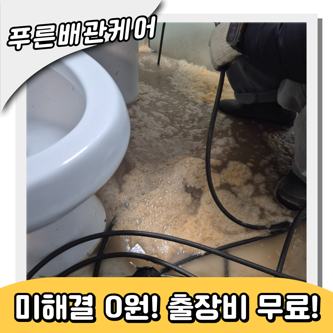 마곡동하수구역류