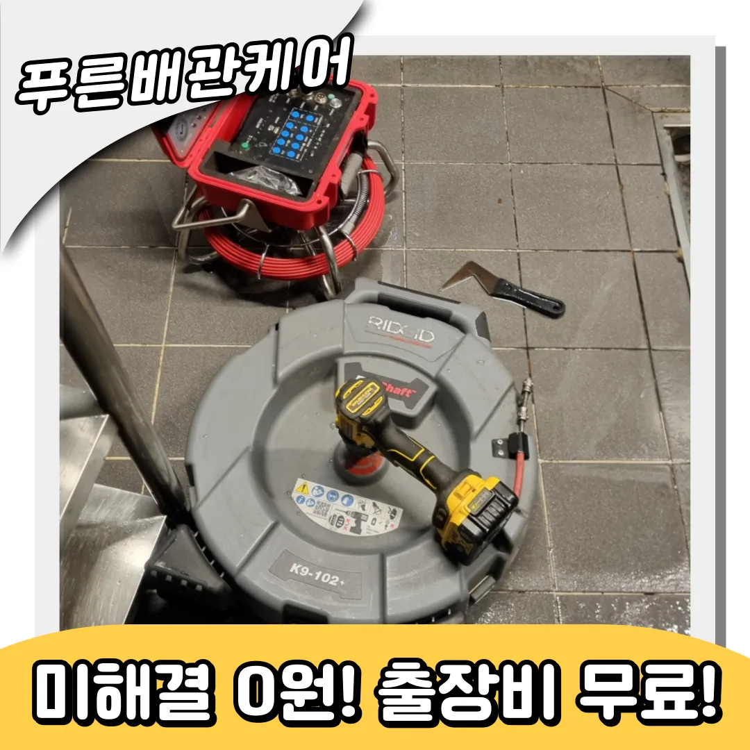 매화동하수구역류