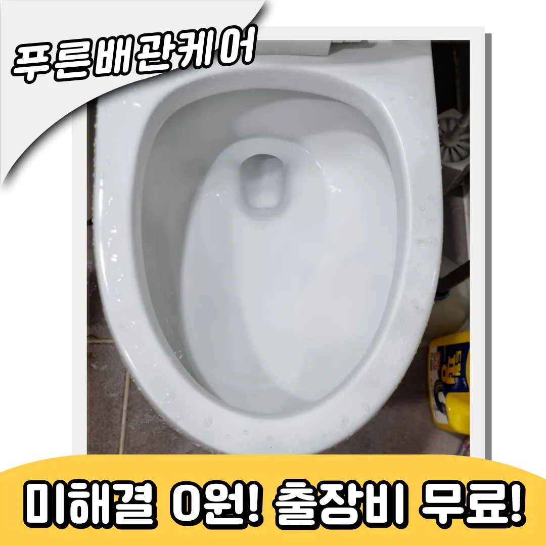 변기에물건빠트렸을때