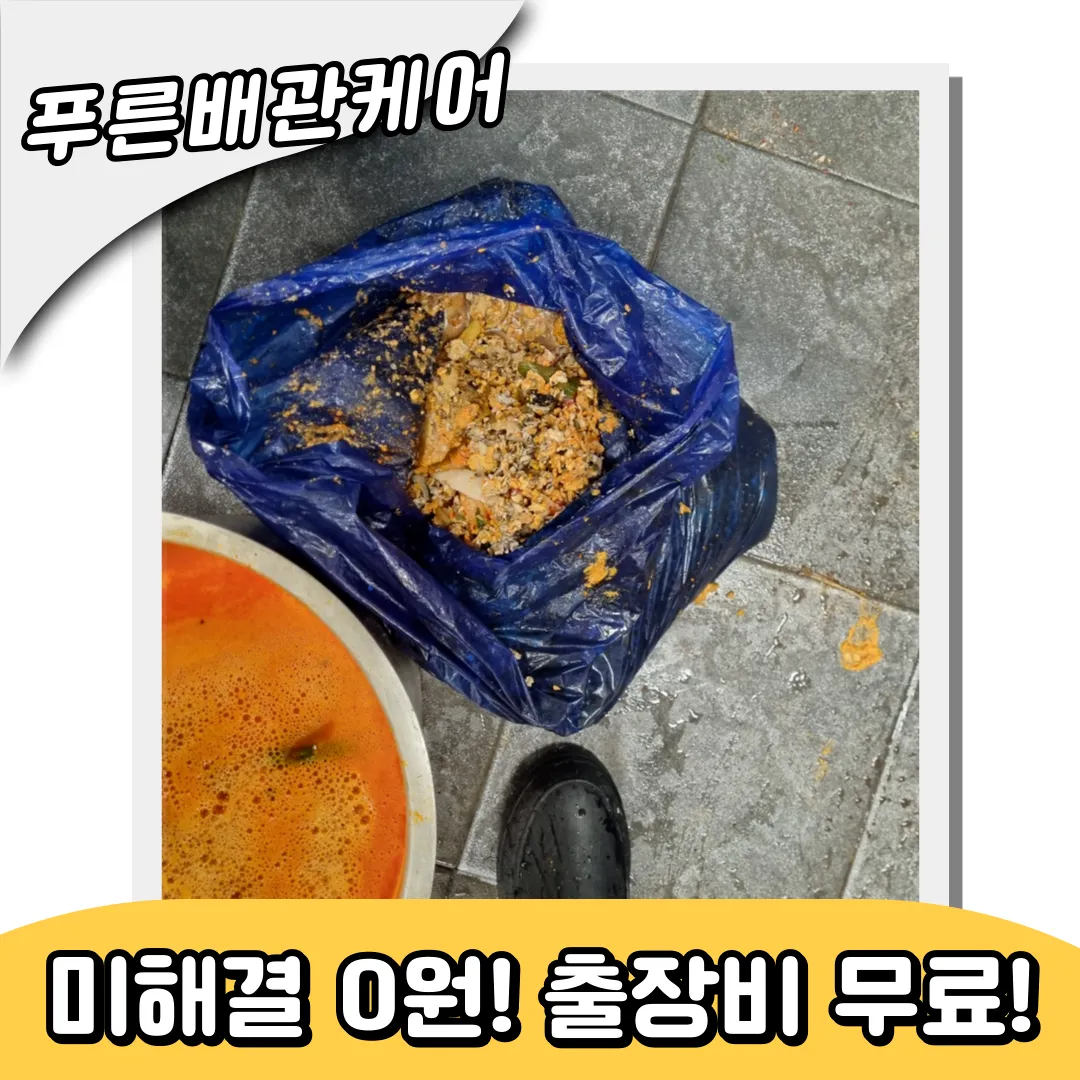 동춘동하수구역류