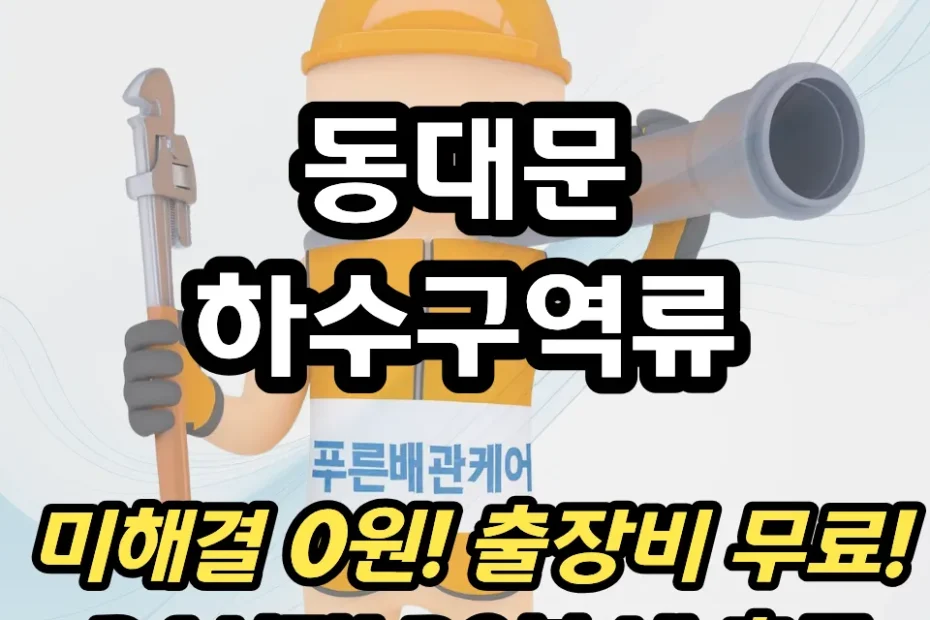 동대문하수구역류