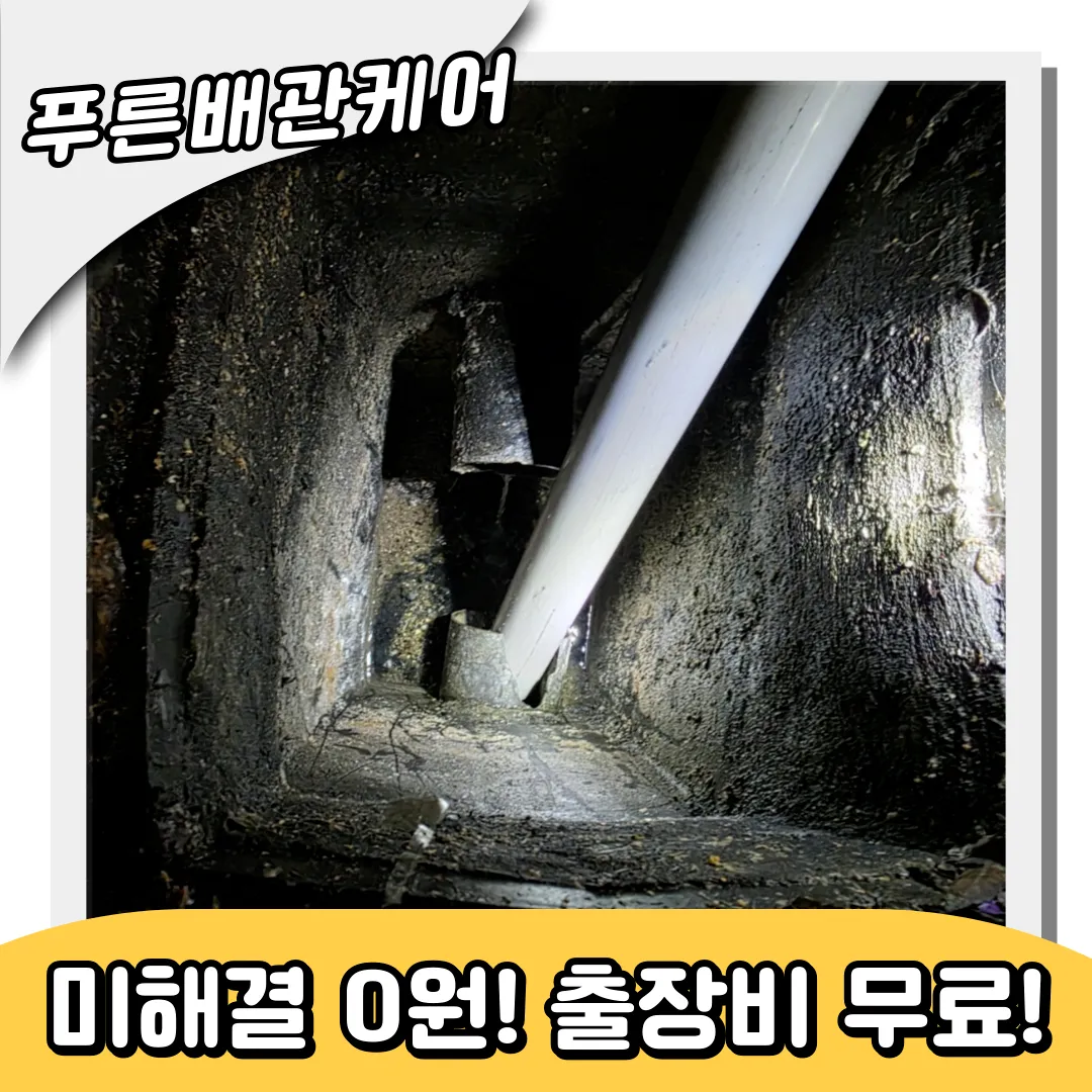 식당하수구막힘