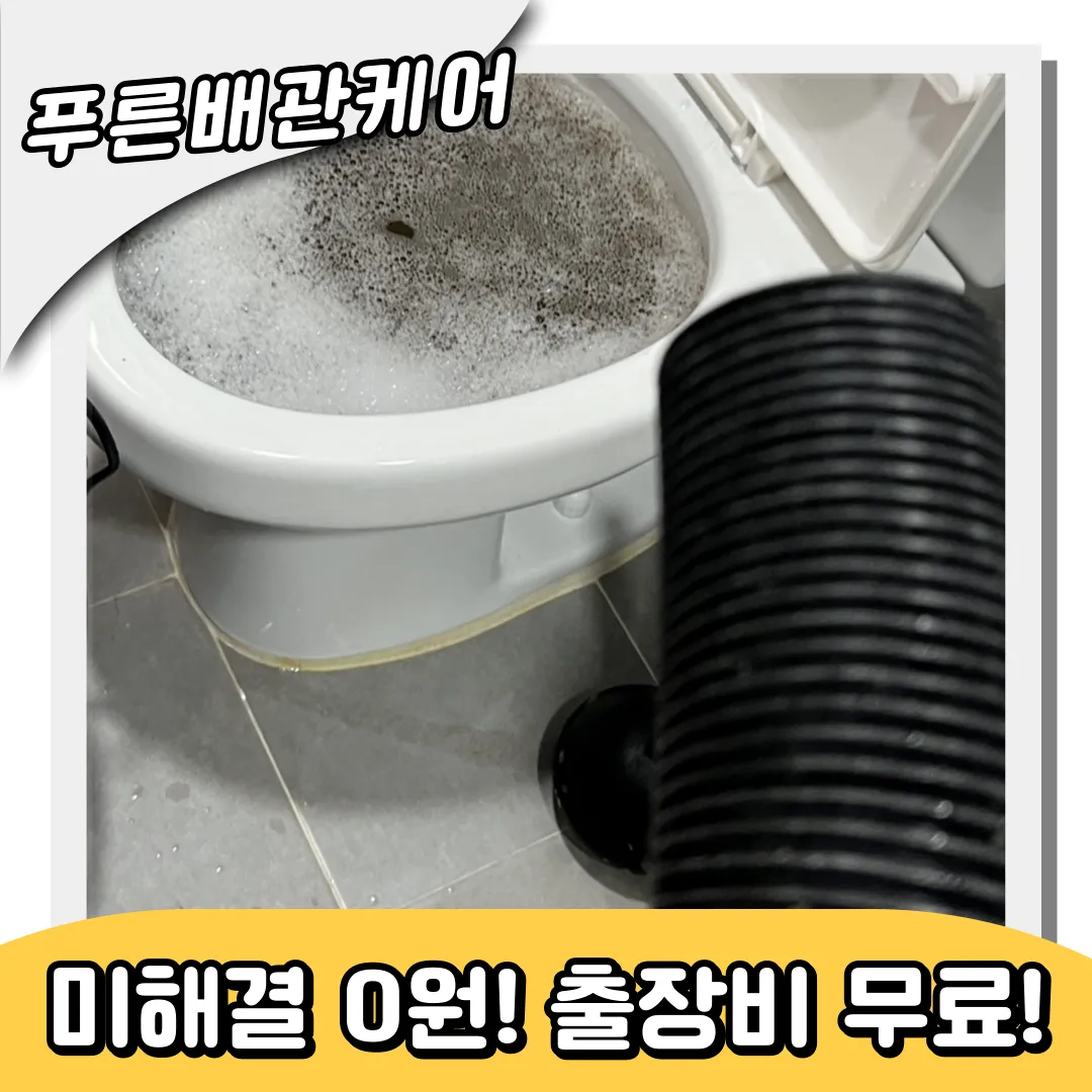 변기역류해결