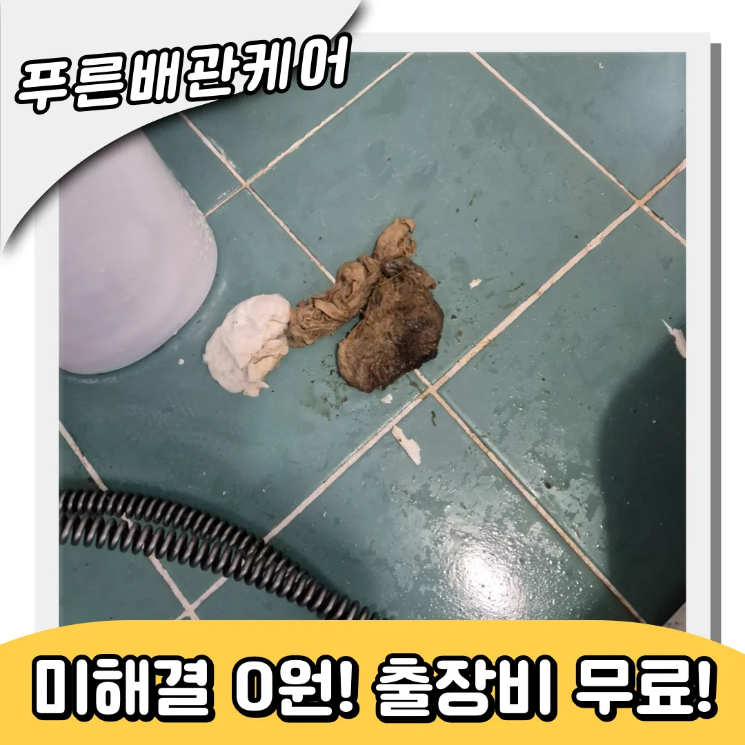 변기역류해결