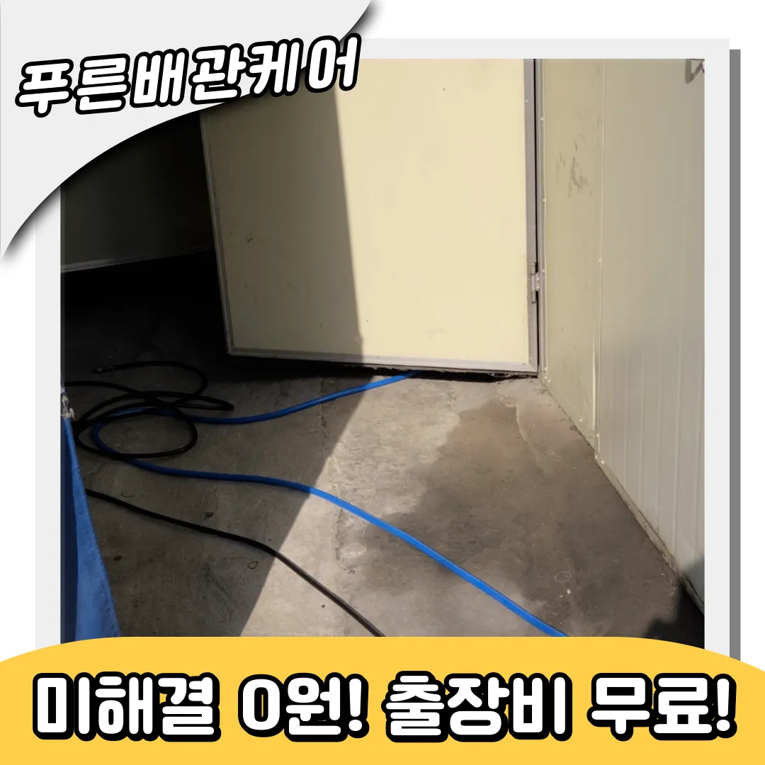 변기오물역류