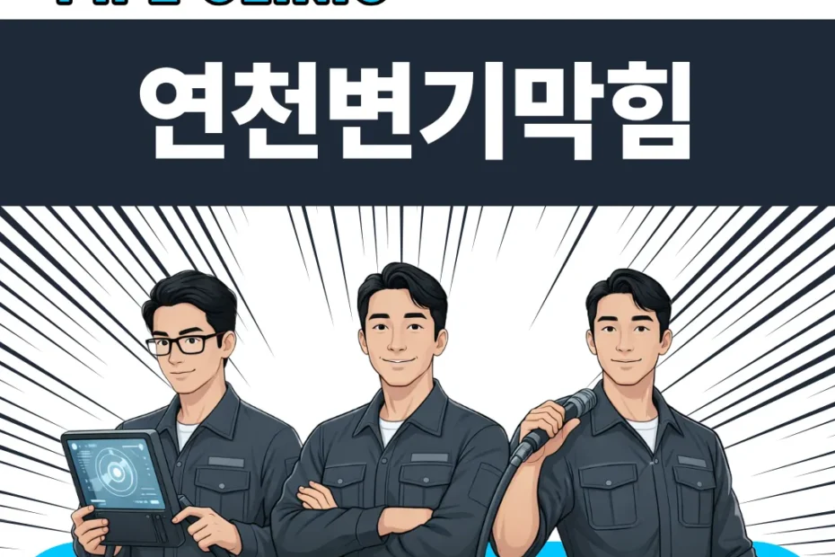 연천변기막힘