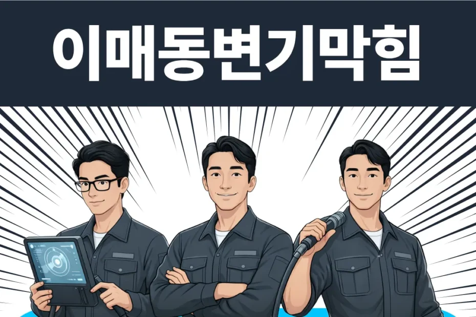 이매동변기막힘