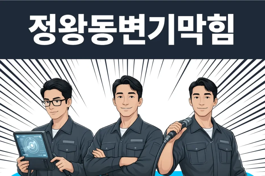 정왕동변기막힘