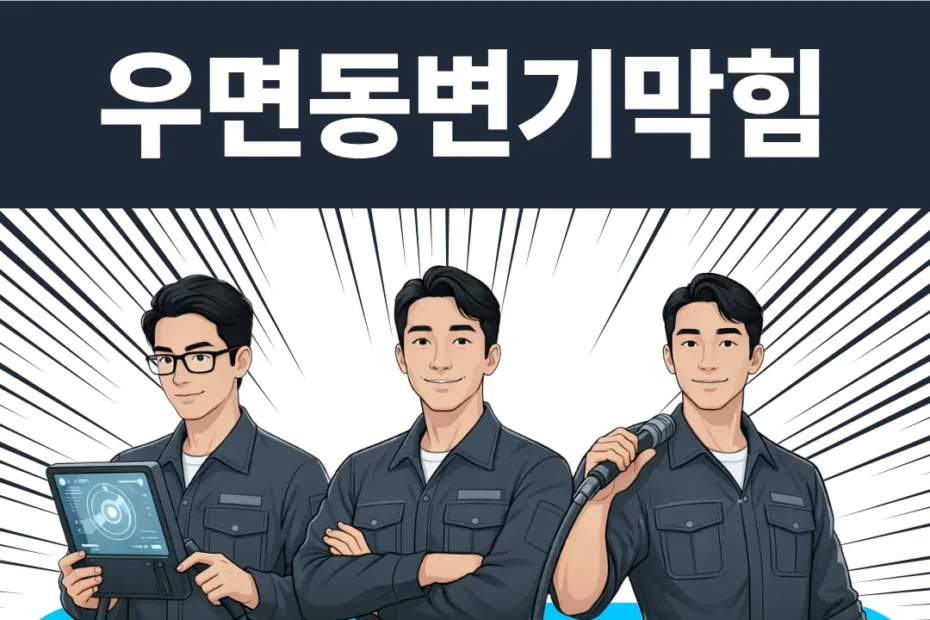 우면동변기막힘