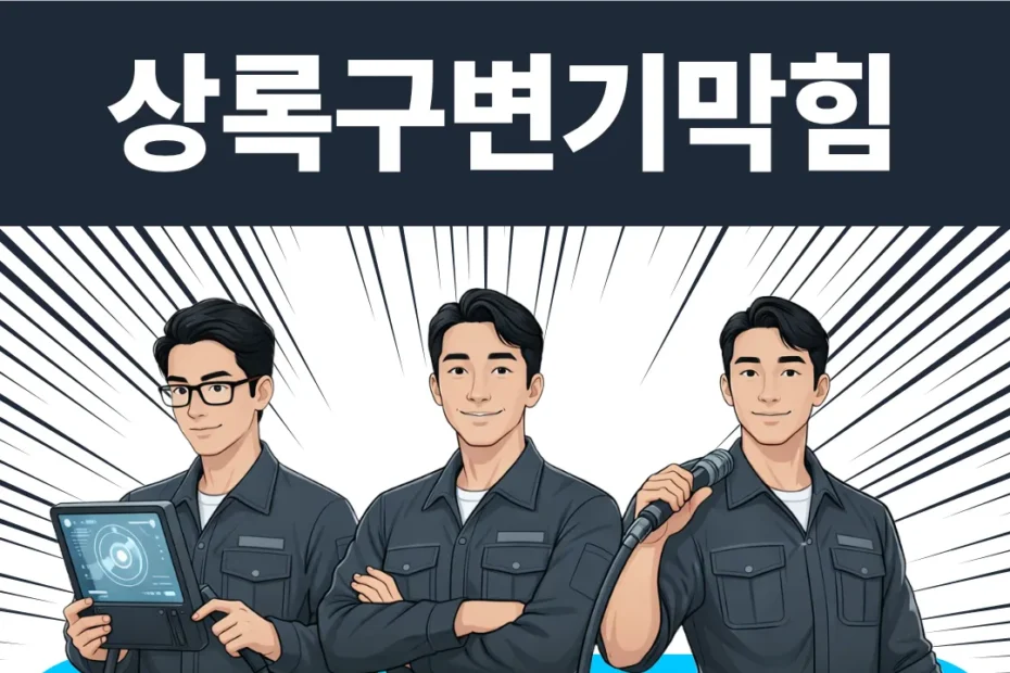 상록구변기막힘