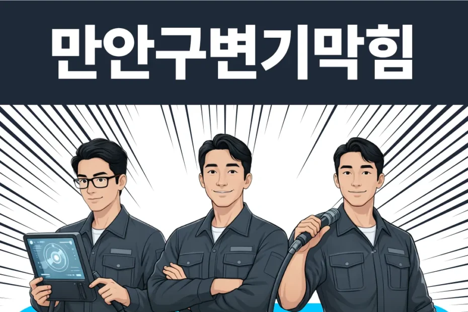 만안구변기막힘