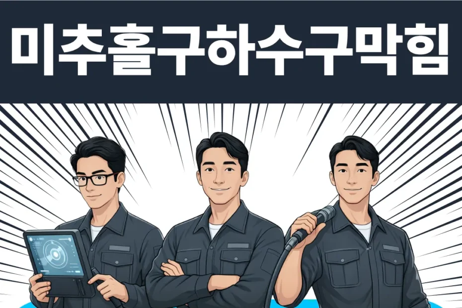 미추홀구하수구막힘