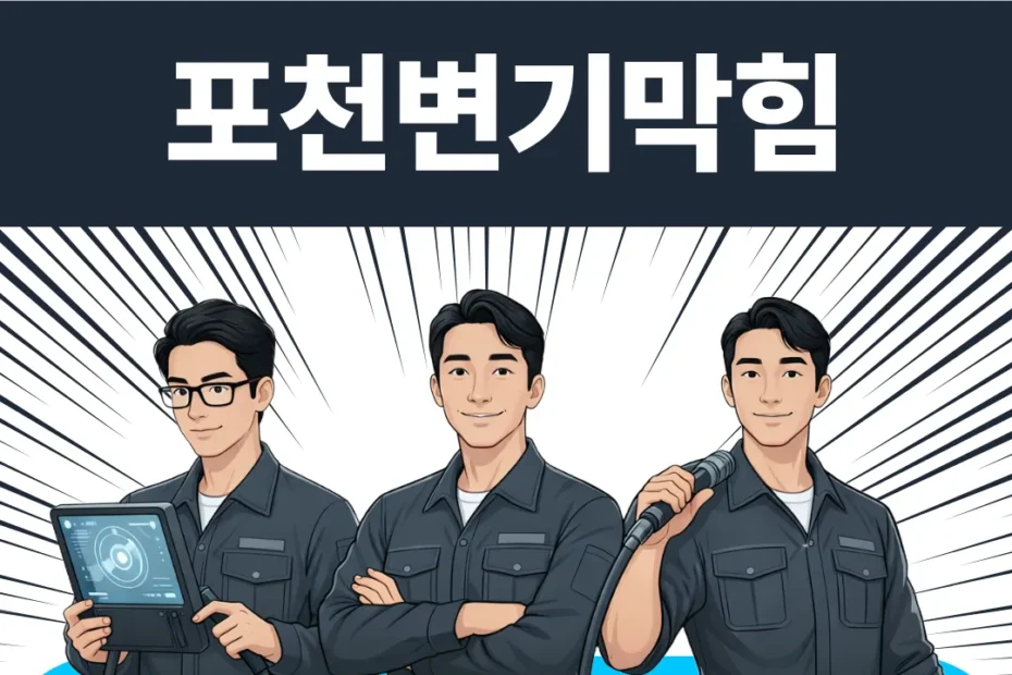 포천변기막힘