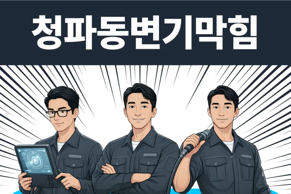 청파동변기막힘
