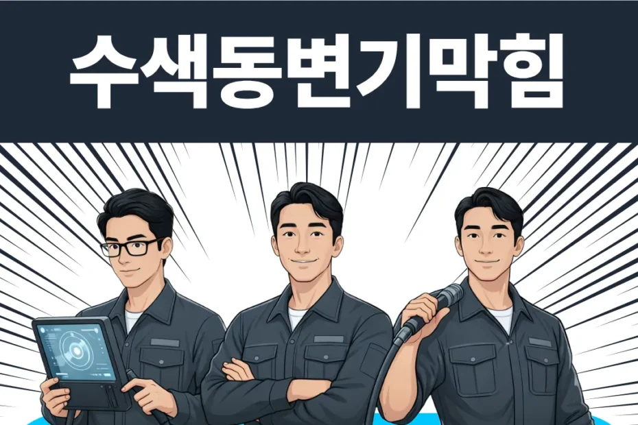 수색동변기막힘