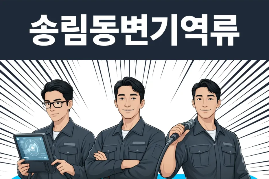 송림동변기역류
