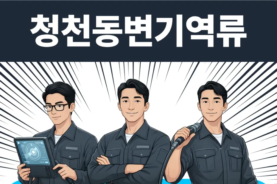 청천동변기역류