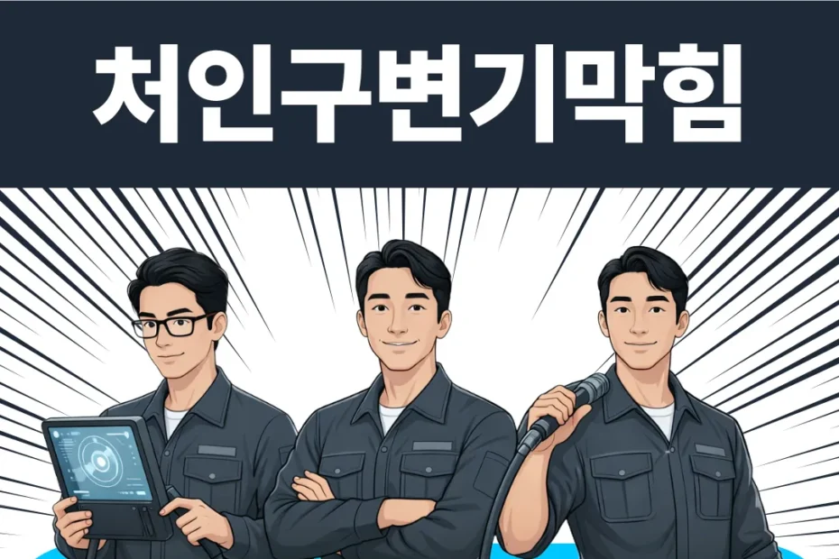 처인구변기막힘