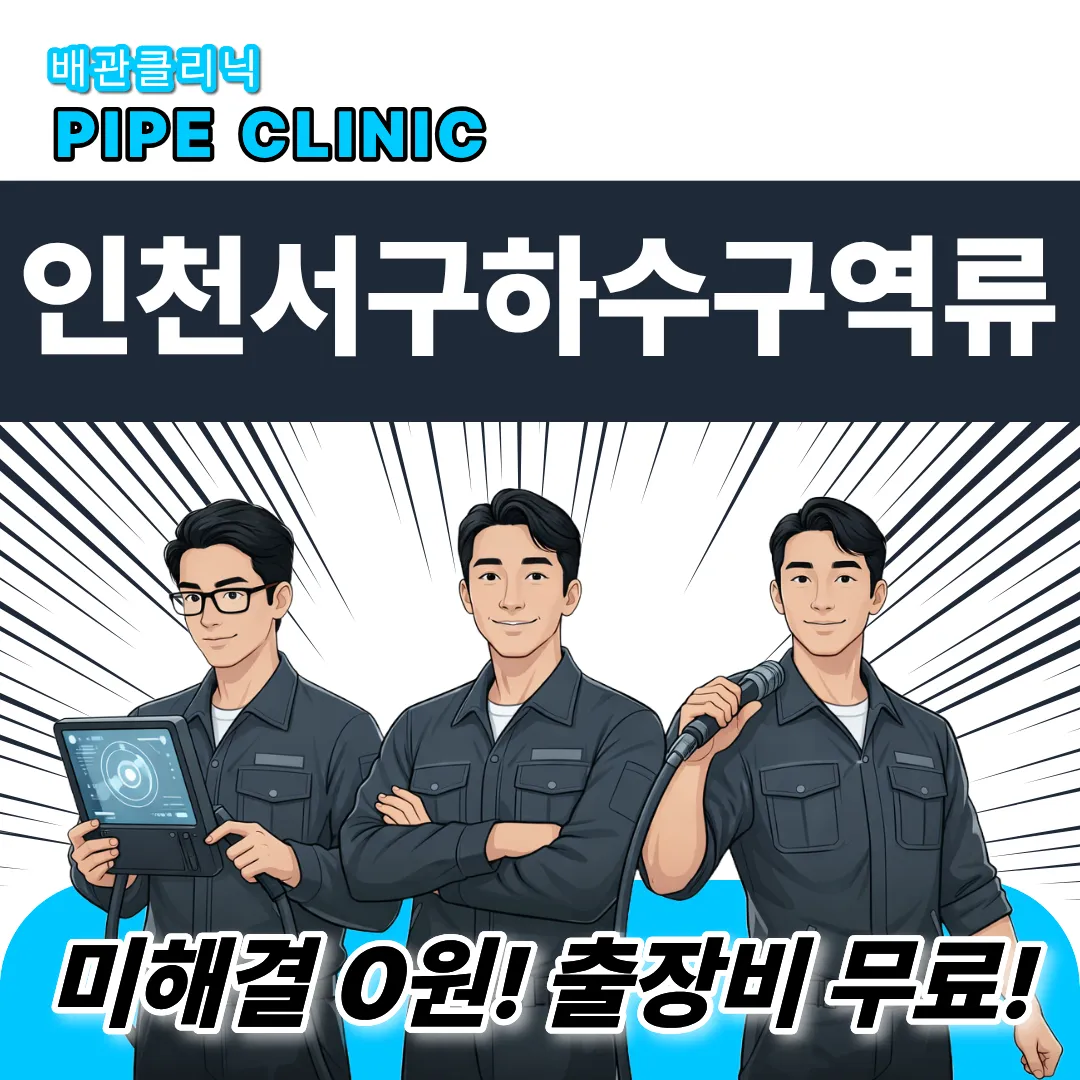 인천서구하수구역류