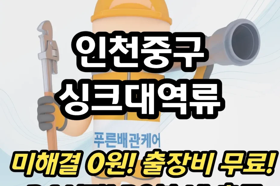 인천중싱크대역류