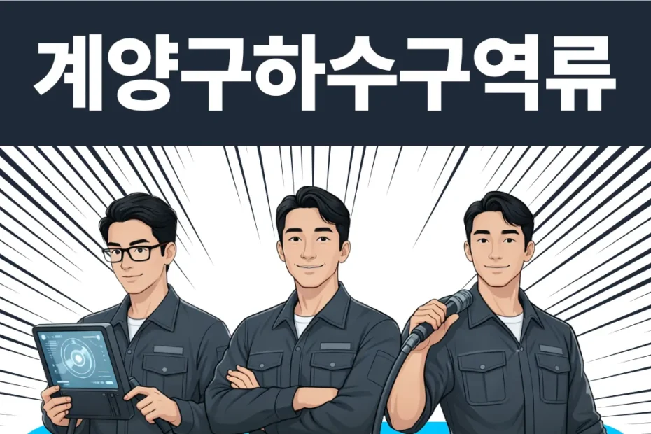 계양구하수구역류