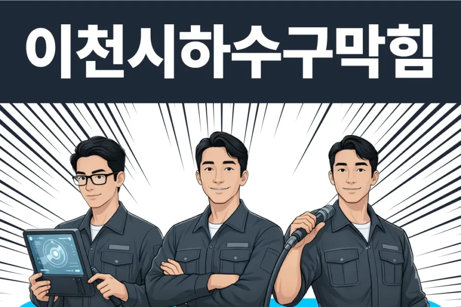 이천시하수구막힘