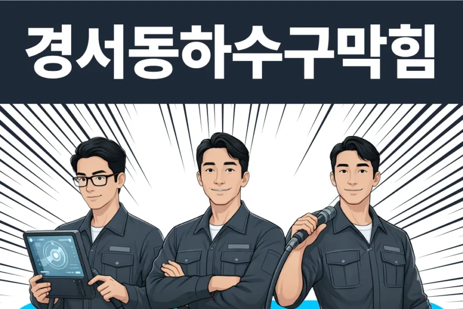 경서동하수구막힘