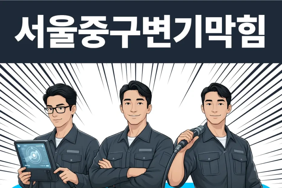 서울중구변기막힘