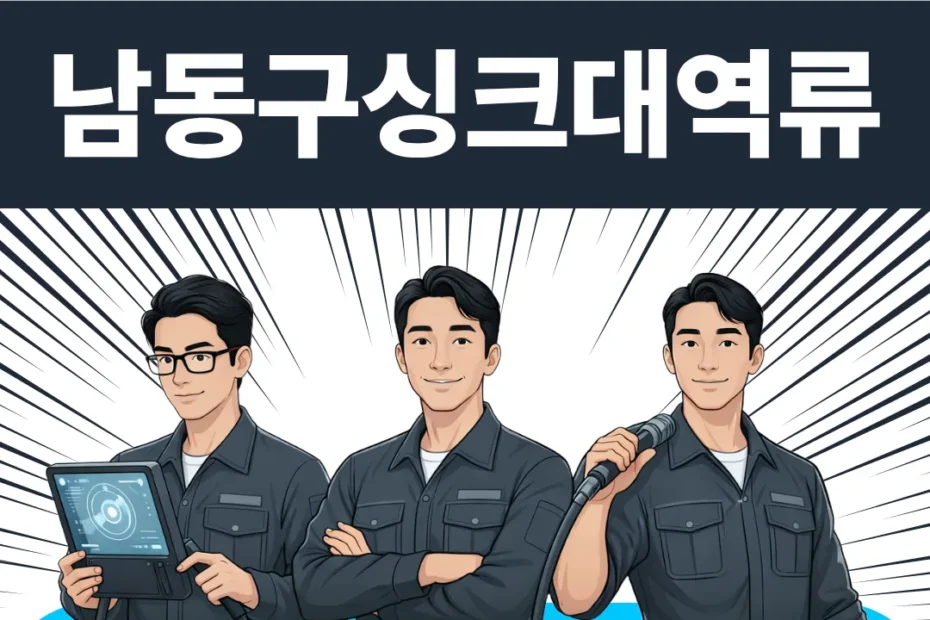 남동구싱크대역류