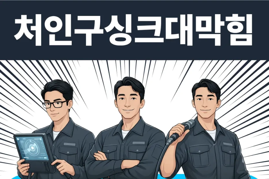 처인구싱크대막힘