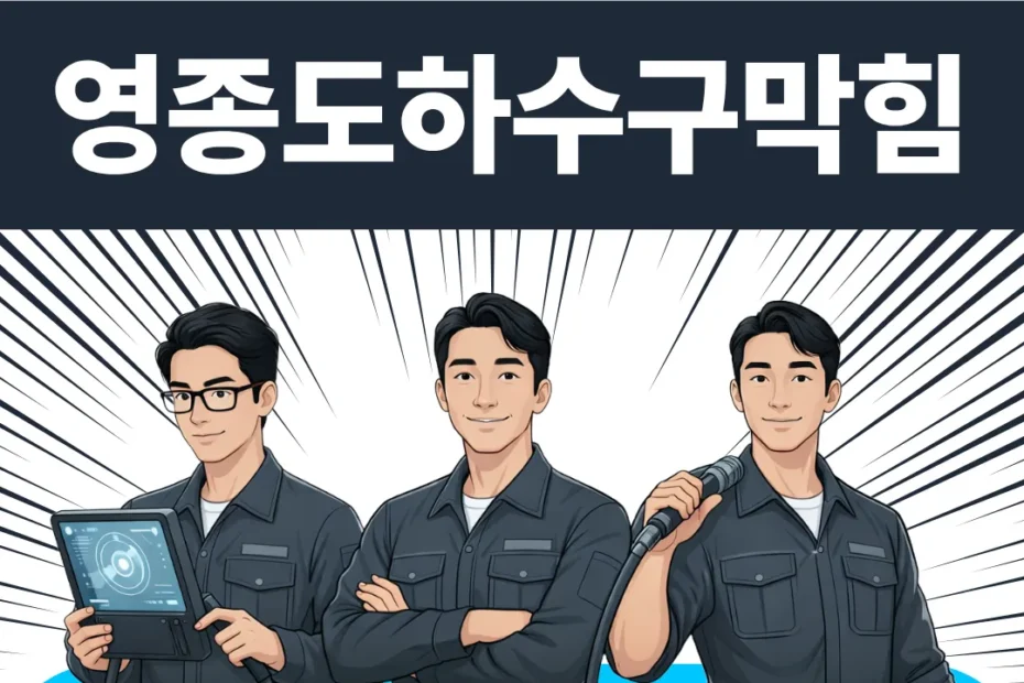 영종도하수구막힘