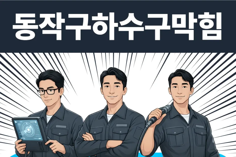 동작구하수구막힘