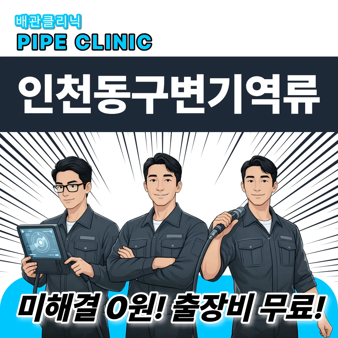인천동구변기역류