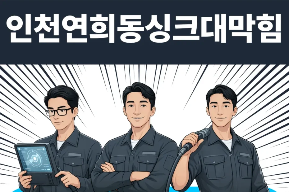 인천연희동싱크대막힘