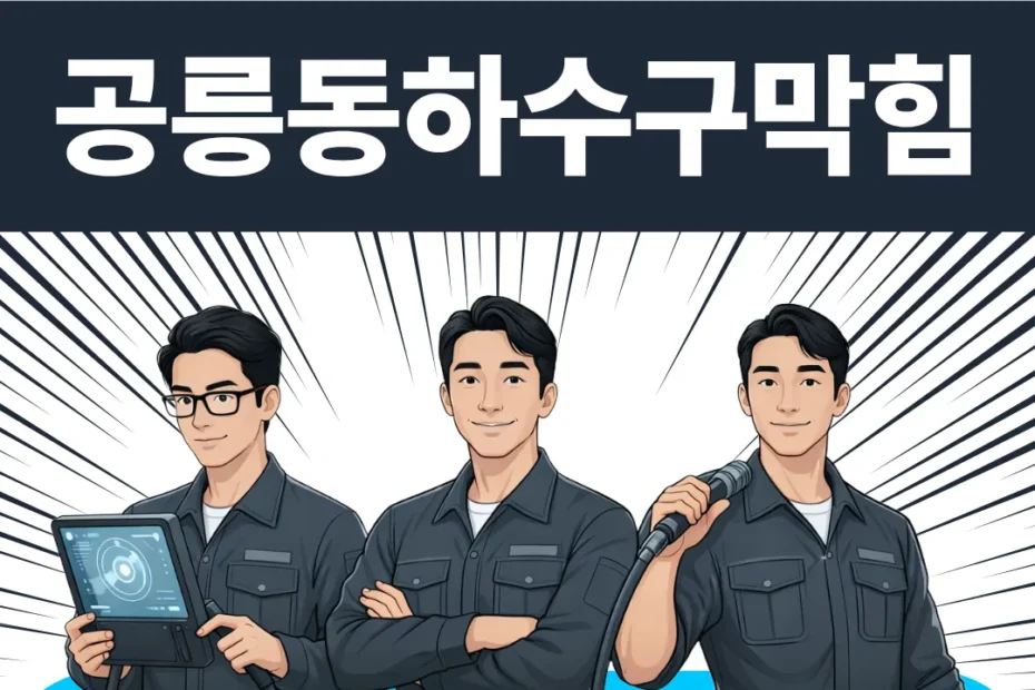 공릉동하수구막힘