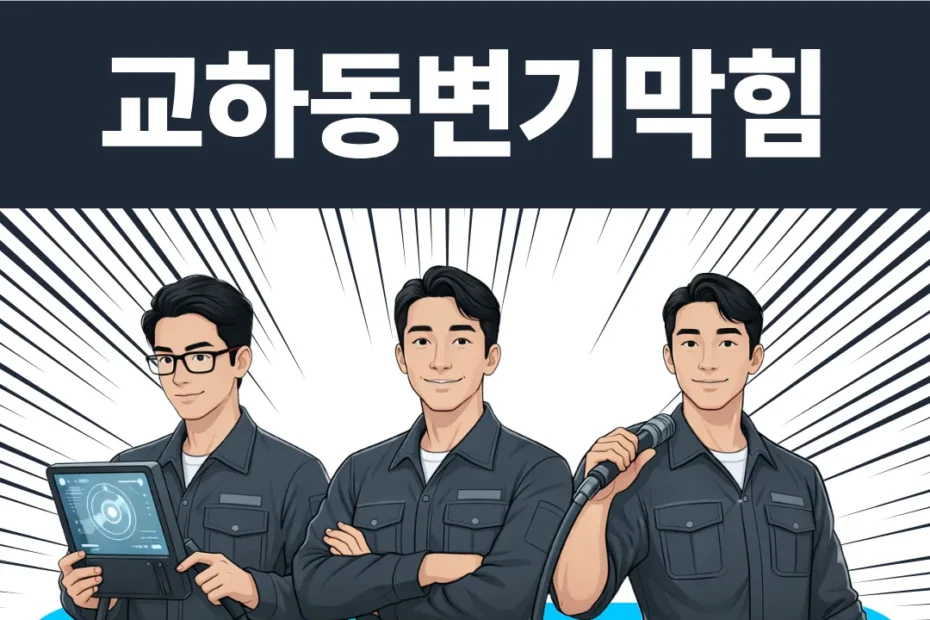 교하동변기막힘